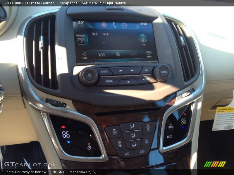 Champagne Silver Metallic / Light Neutral 2014 Buick LaCrosse Leather