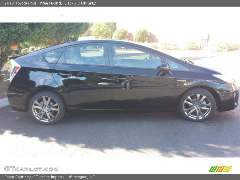 Black / Dark Gray 2013 Toyota Prius Three Hybrid