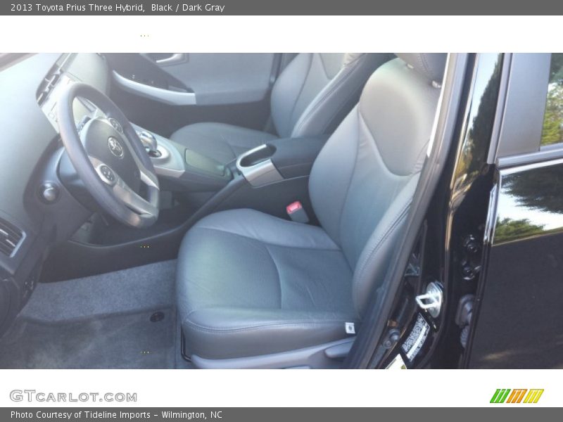 Black / Dark Gray 2013 Toyota Prius Three Hybrid