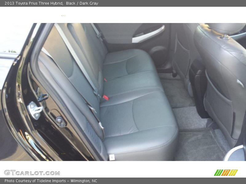 Black / Dark Gray 2013 Toyota Prius Three Hybrid