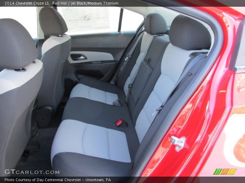 Red Hot / Jet Black/Medium Titanium 2014 Chevrolet Cruze LS