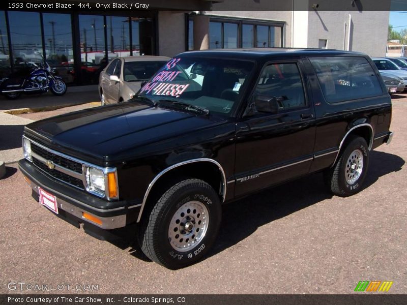 Onyx Black / Gray 1993 Chevrolet Blazer  4x4