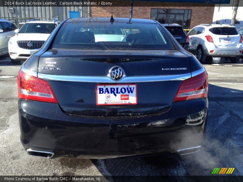 Carbon Black Metallic / Ebony 2014 Buick LaCrosse Leather