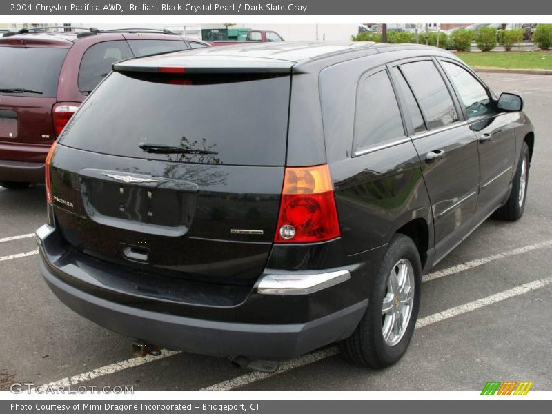 Brilliant Black Crystal Pearl / Dark Slate Gray 2004 Chrysler Pacifica AWD