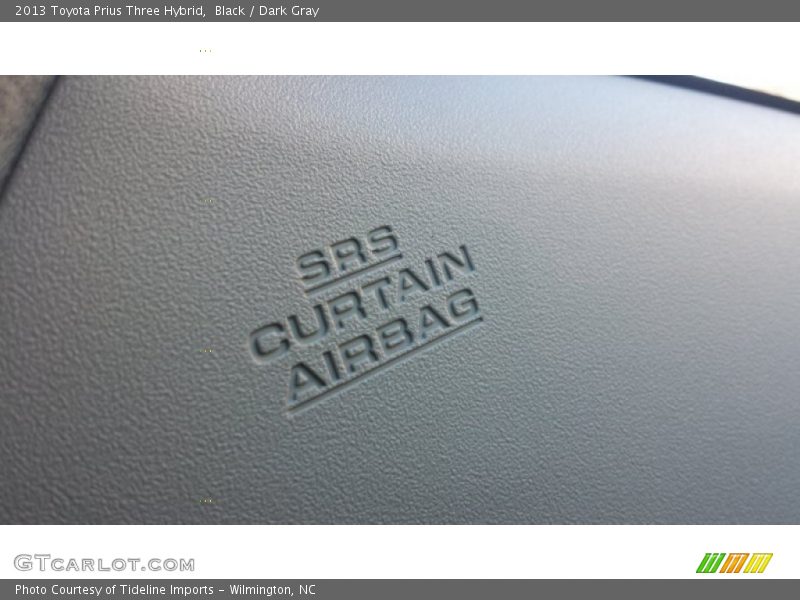 Black / Dark Gray 2013 Toyota Prius Three Hybrid