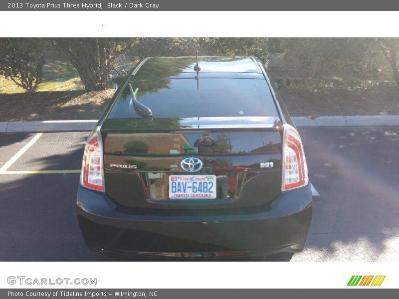 Black / Dark Gray 2013 Toyota Prius Three Hybrid