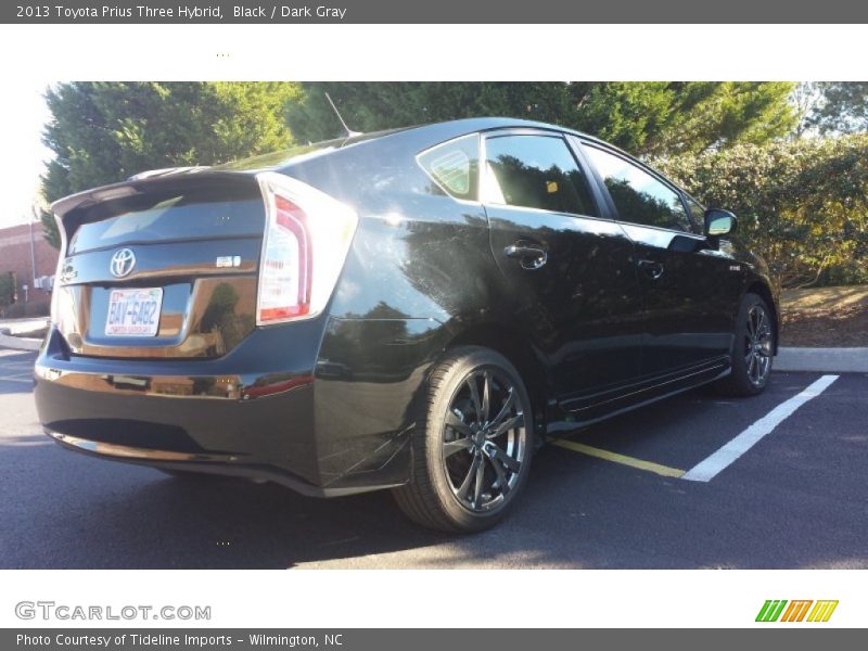 Black / Dark Gray 2013 Toyota Prius Three Hybrid