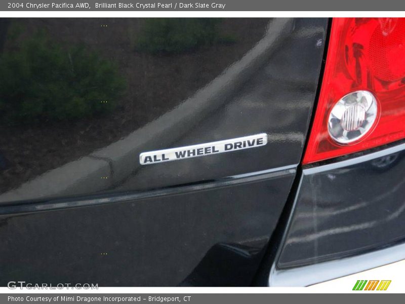 Brilliant Black Crystal Pearl / Dark Slate Gray 2004 Chrysler Pacifica AWD