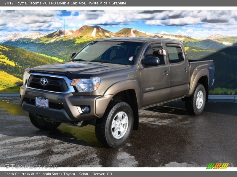 Pyrite Mica / Graphite 2012 Toyota Tacoma V6 TRD Double Cab 4x4