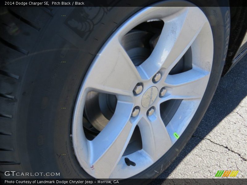 Pitch Black / Black 2014 Dodge Charger SE