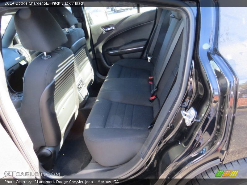 Pitch Black / Black 2014 Dodge Charger SE