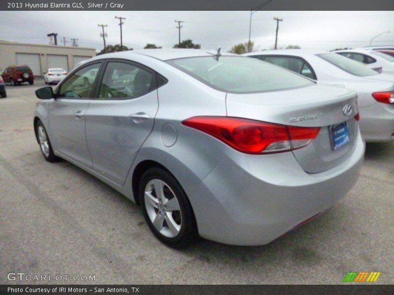 Silver / Gray 2013 Hyundai Elantra GLS