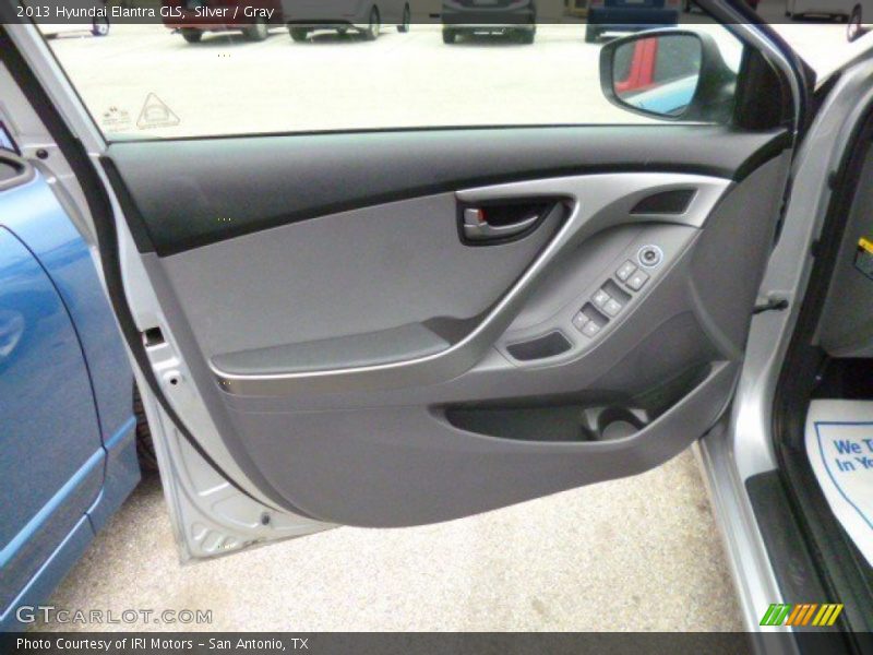 Silver / Gray 2013 Hyundai Elantra GLS