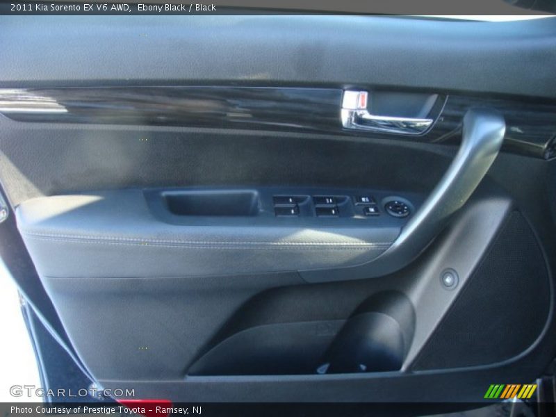 Ebony Black / Black 2011 Kia Sorento EX V6 AWD