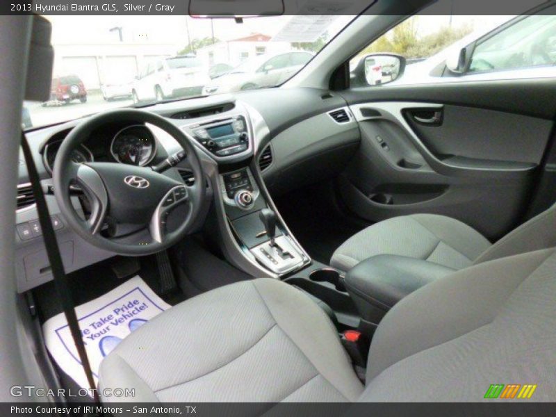 Silver / Gray 2013 Hyundai Elantra GLS