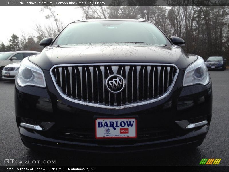 Carbon Black Metallic / Ebony 2014 Buick Enclave Premium