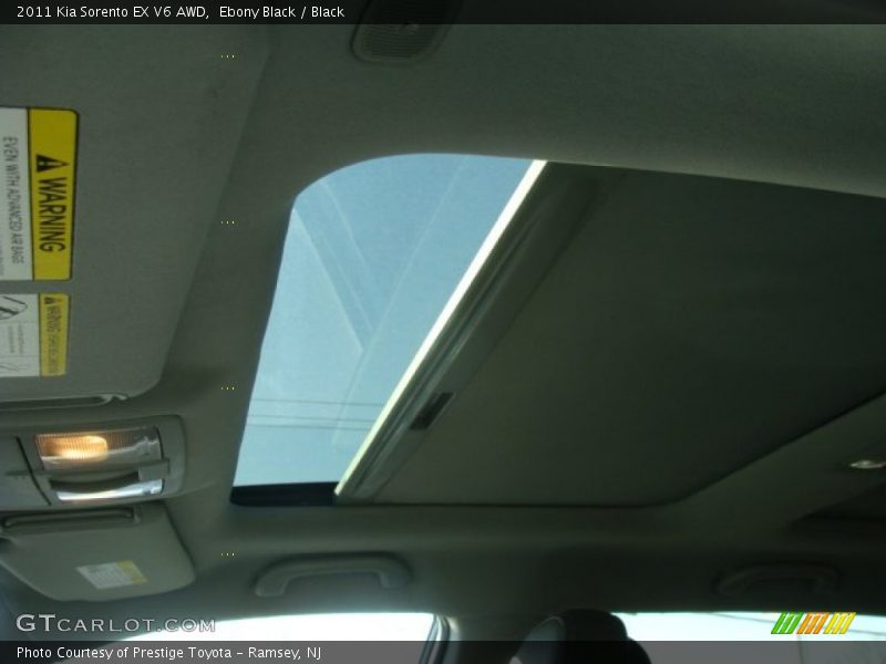 Ebony Black / Black 2011 Kia Sorento EX V6 AWD