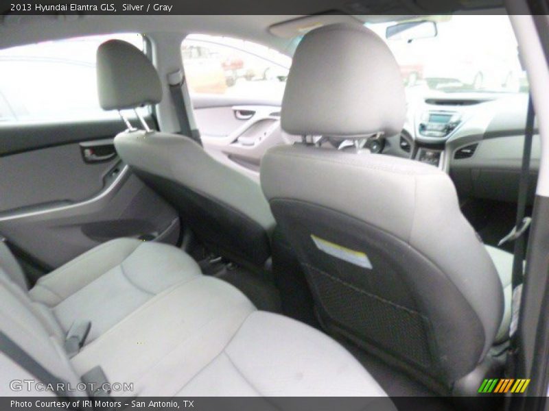 Silver / Gray 2013 Hyundai Elantra GLS
