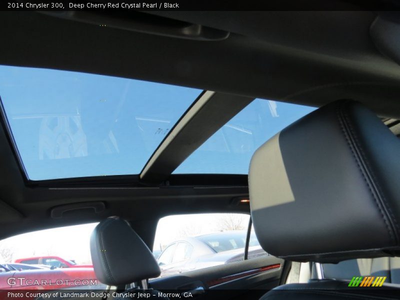 Deep Cherry Red Crystal Pearl / Black 2014 Chrysler 300