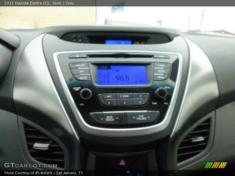 Silver / Gray 2013 Hyundai Elantra GLS