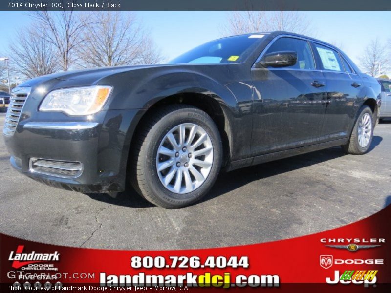 Gloss Black / Black 2014 Chrysler 300
