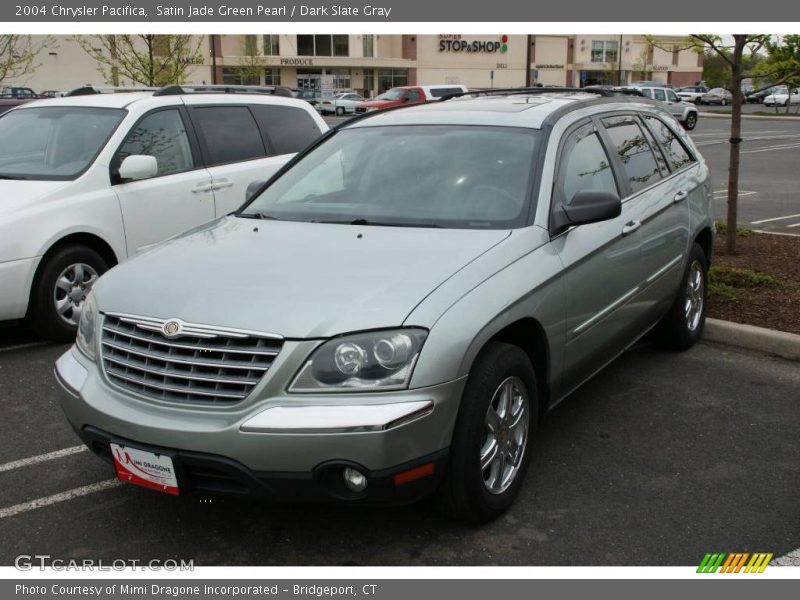 Satin Jade Green Pearl / Dark Slate Gray 2004 Chrysler Pacifica