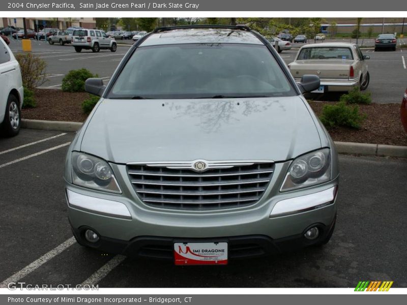 Satin Jade Green Pearl / Dark Slate Gray 2004 Chrysler Pacifica