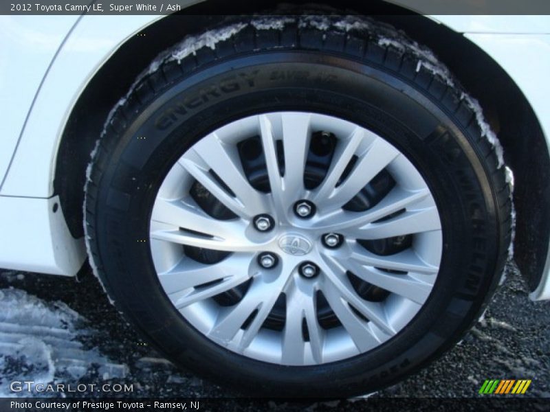 Super White / Ash 2012 Toyota Camry LE