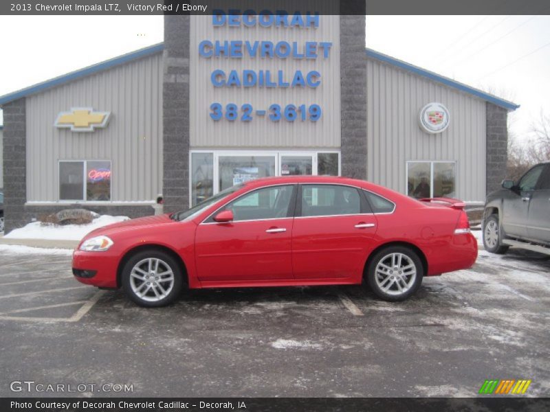 Victory Red / Ebony 2013 Chevrolet Impala LTZ