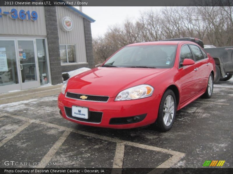 Victory Red / Ebony 2013 Chevrolet Impala LTZ
