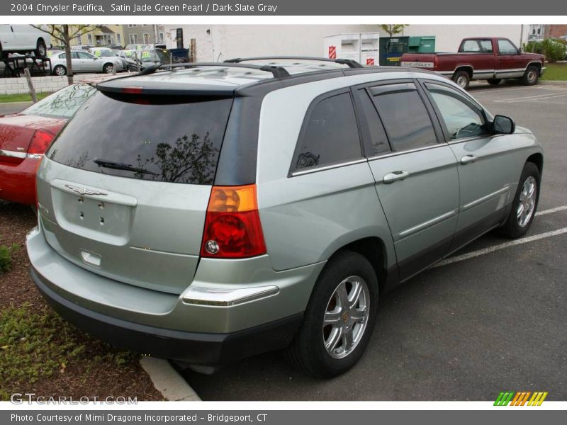 Satin Jade Green Pearl / Dark Slate Gray 2004 Chrysler Pacifica