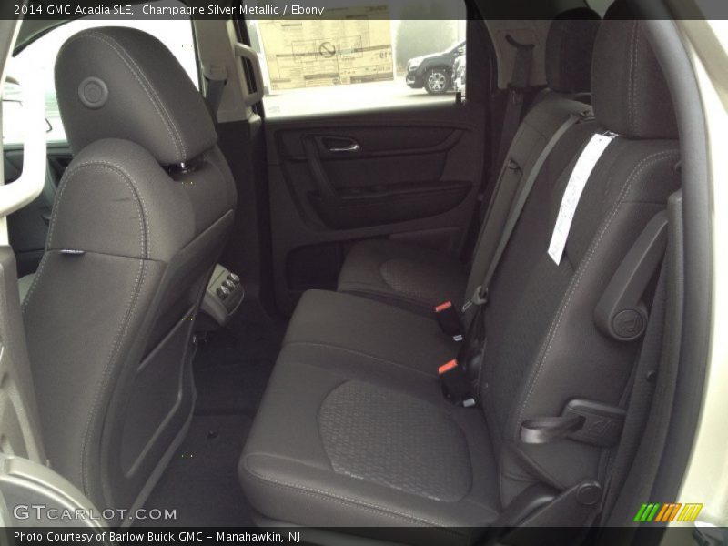 Champagne Silver Metallic / Ebony 2014 GMC Acadia SLE