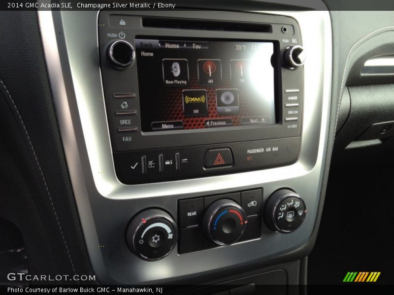 Champagne Silver Metallic / Ebony 2014 GMC Acadia SLE