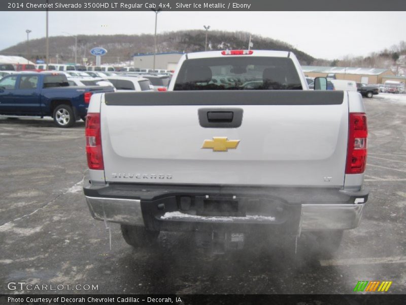 Silver Ice Metallic / Ebony 2014 Chevrolet Silverado 3500HD LT Regular Cab 4x4