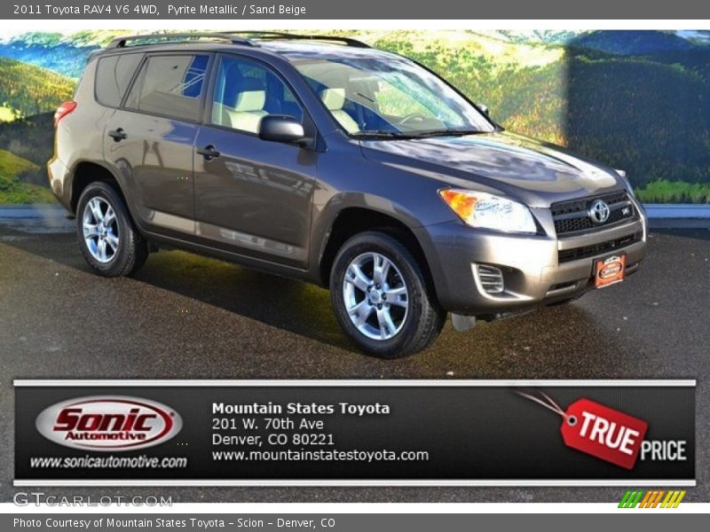 Pyrite Metallic / Sand Beige 2011 Toyota RAV4 V6 4WD