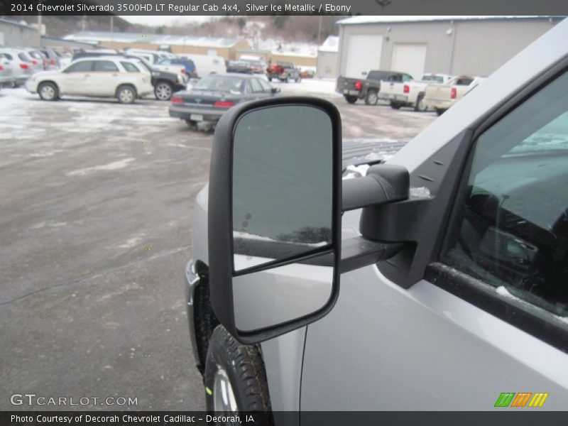 Silver Ice Metallic / Ebony 2014 Chevrolet Silverado 3500HD LT Regular Cab 4x4