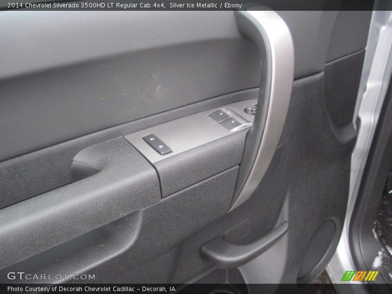 Silver Ice Metallic / Ebony 2014 Chevrolet Silverado 3500HD LT Regular Cab 4x4