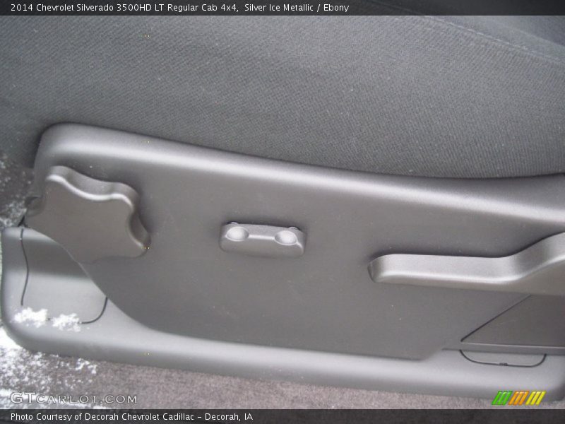 Silver Ice Metallic / Ebony 2014 Chevrolet Silverado 3500HD LT Regular Cab 4x4