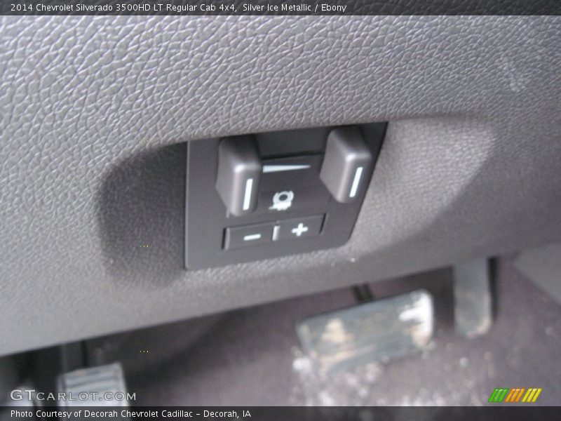 Silver Ice Metallic / Ebony 2014 Chevrolet Silverado 3500HD LT Regular Cab 4x4