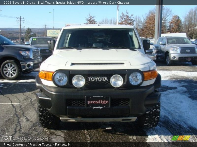 Iceberg White / Dark Charcoal 2008 Toyota FJ Cruiser Trail Teams Special Edition 4WD