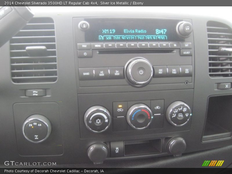 Silver Ice Metallic / Ebony 2014 Chevrolet Silverado 3500HD LT Regular Cab 4x4