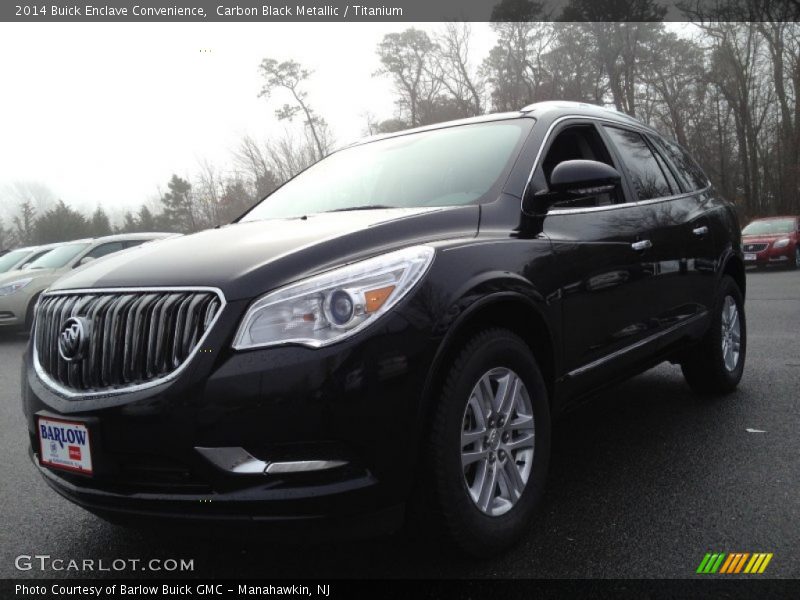 Carbon Black Metallic / Titanium 2014 Buick Enclave Convenience