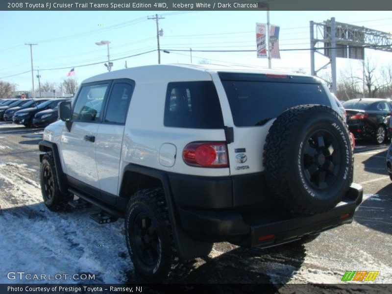 Iceberg White / Dark Charcoal 2008 Toyota FJ Cruiser Trail Teams Special Edition 4WD