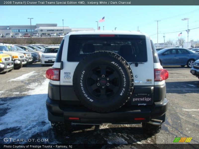 Iceberg White / Dark Charcoal 2008 Toyota FJ Cruiser Trail Teams Special Edition 4WD