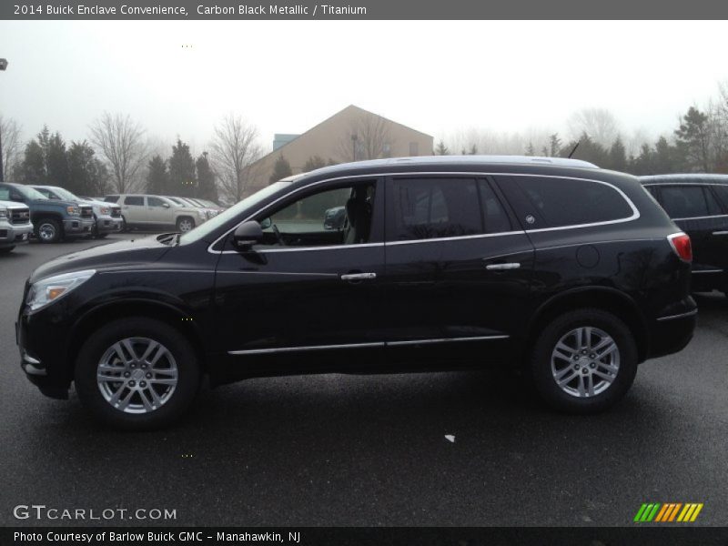 Carbon Black Metallic / Titanium 2014 Buick Enclave Convenience