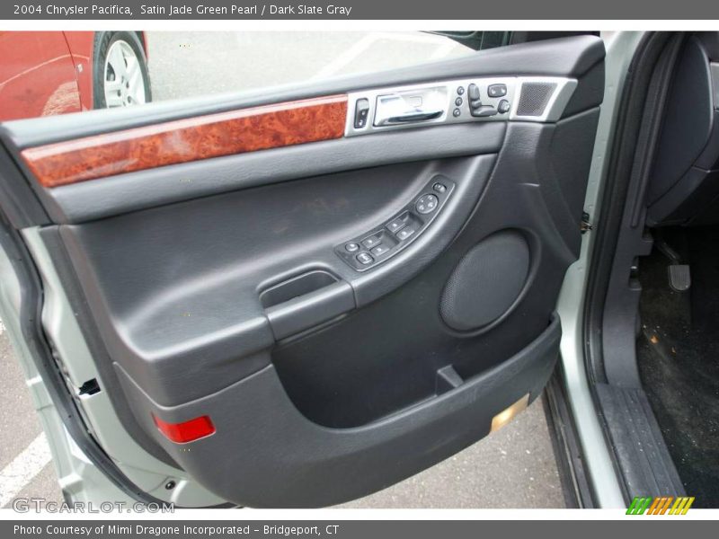 Satin Jade Green Pearl / Dark Slate Gray 2004 Chrysler Pacifica