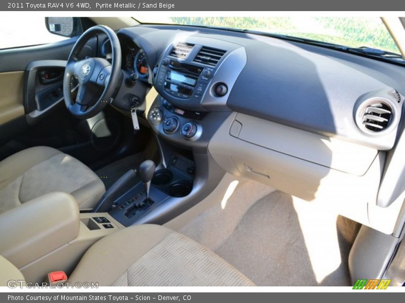 Pyrite Metallic / Sand Beige 2011 Toyota RAV4 V6 4WD