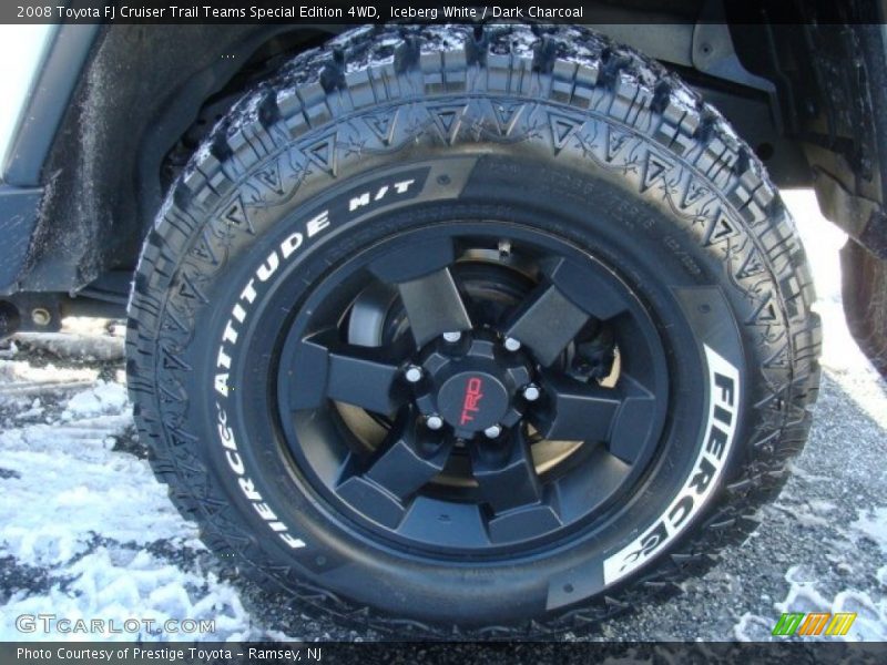 Iceberg White / Dark Charcoal 2008 Toyota FJ Cruiser Trail Teams Special Edition 4WD