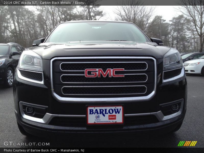 Carbon Black Metallic / Ebony 2014 GMC Acadia SLT