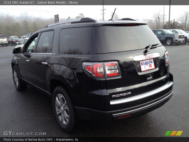 Carbon Black Metallic / Ebony 2014 GMC Acadia SLT